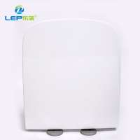 Square shape pure pp toilet seat uk market seat cover